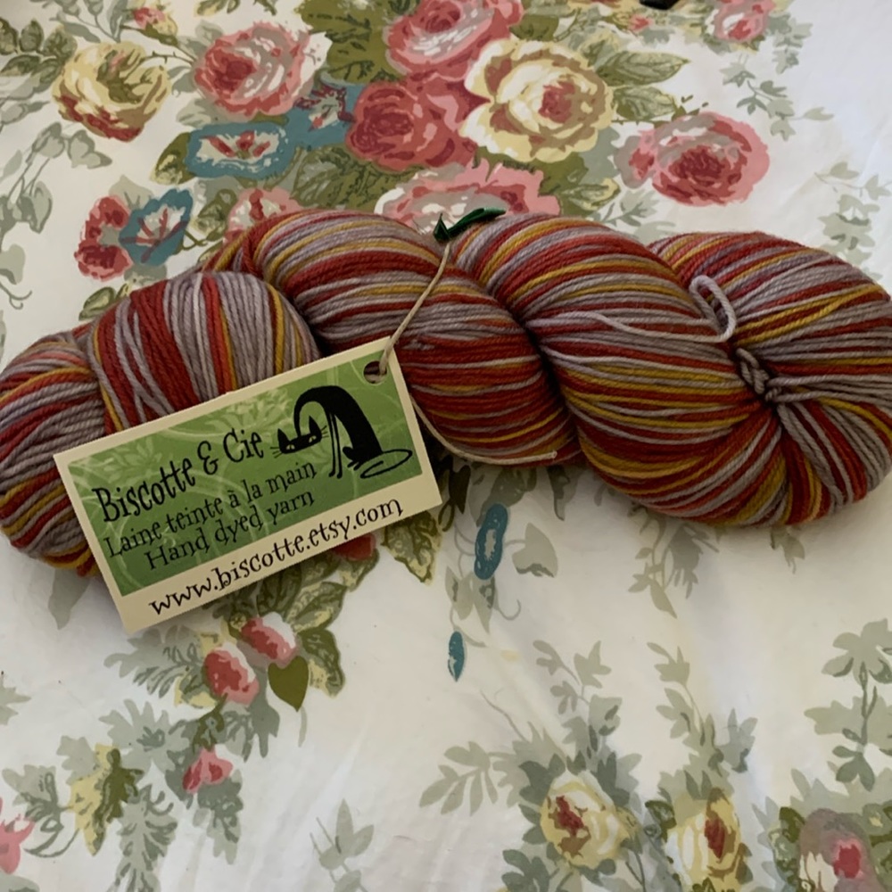 Skein of Biscotte&Cie yarn